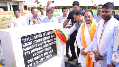 CG NEWS- छत्तीसगढ़ में बौद्ध विरासत को सम्मान : मुख्यमंत्री विष्णु देव साय ने भगवान बुद्ध की प्रतिमा का किया अनावरण….