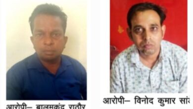 एसीबी के 02 अलग-अलग प्रकरण में लोकसेवक रिश्वत लेते गिरफ्तार