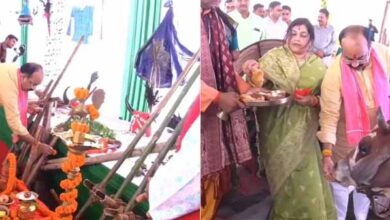 हरेली पर्व की छत्तीसगढ़ी रंग में रंगे उप मुख्यमंत्री साव का निवास, पारंपरिक व्यंजनों और संस्कृति की झलक….