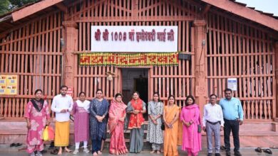 बस्तर प्रवास पर दंतेवाड़ा पहुंची मंत्री श्रीमती लक्ष्मी राजवाड़े, मां दंतेश्वरी के किए दर्शन….