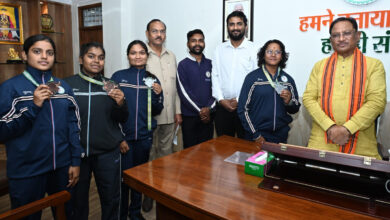 मुख्यमंत्री विष्णु देव साय से किक बॉक्सिंग पदक विजेता खिलाड़ियों ने की सौजन्य मुलाकात….