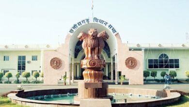 छत्तीसगढ़ विधानसभा का मानसून सत्र प्रश्नकाल से प्रारंभ, पूर्व राज्यपाल शेखर दत्त और राजा सुरेन्द्र बहादुर सिंह को दी गई श्रद्धांजलि… छत्तीसगढ़ विधानसभा का मानसून सत्र प्रश्नकाल से प्रारंभ, पूर्व राज्यपाल शेखर दत्त और राजा सुरेन्द्र बहादुर सिंह को दी गई श्रद्धांजलि…