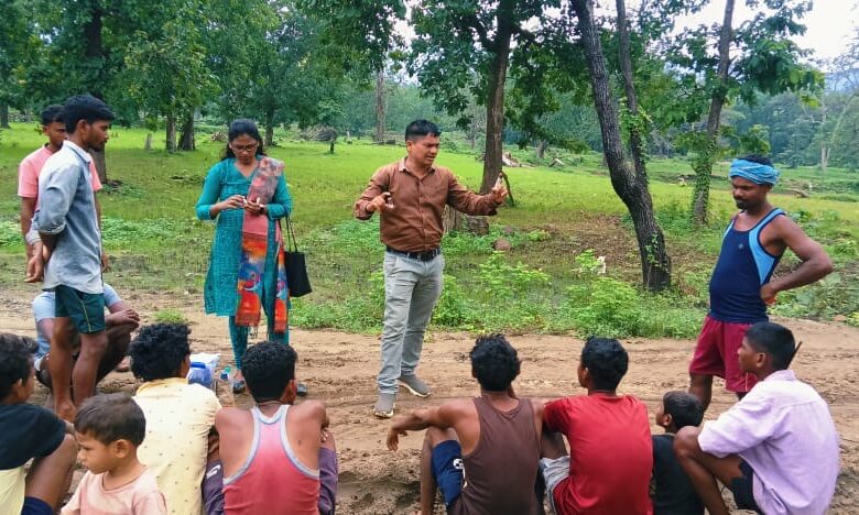 पानी की जांचकर खोली आंखे, पीने के पानी की गुणवत्ता पर सजग हुए ग्रामीण,ग्रामीणों में जल सुरक्षा के प्रति जागरूकता की मिसाल बना बामनपुर, गुंजेपरती और नंबी गांव