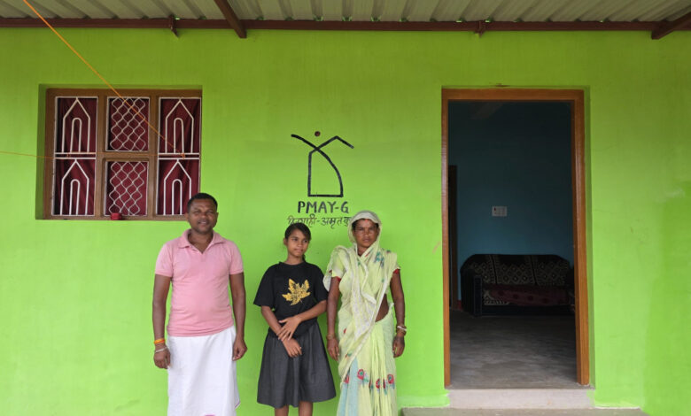 साल्ही ग्राम पंचायत में तैयार हुआ मॉडल पीएम आवास, अन्य ग्रामीणों को भी मिला प्रोत्साहन…