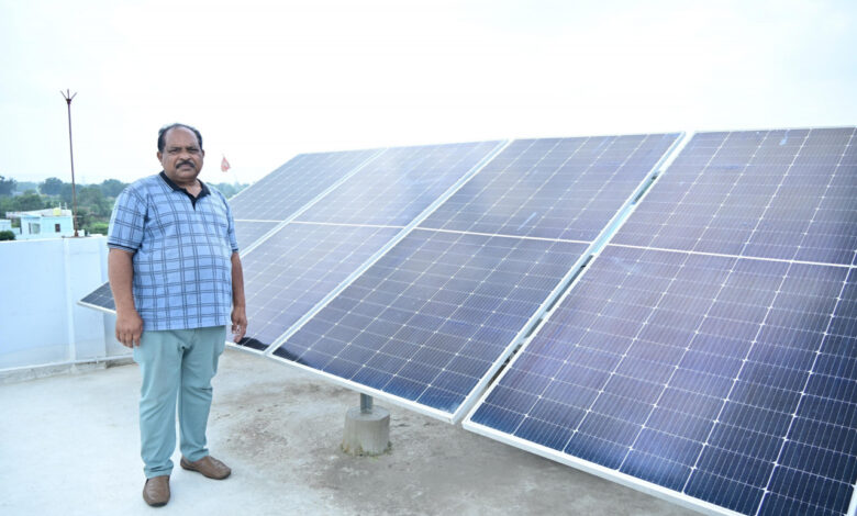 प्रधानमंत्री सूर्यघर-मुफ्त बिजली योजना से सुनीत लाल का बिजली बिल हुआ शून्य….