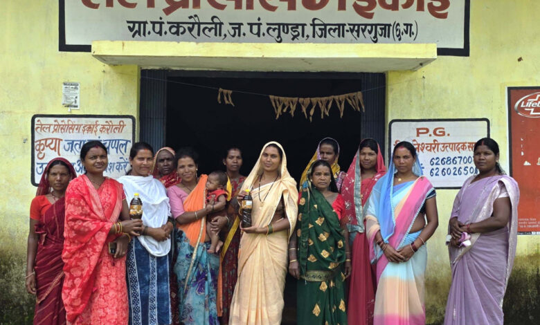 महिला सशक्तिकरण की मिसाल बन रहा सरगुजा जिले का करौली गांव…. महिला सशक्तिकरण की मिसाल बन रहा सरगुजा जिले का करौली गांव….