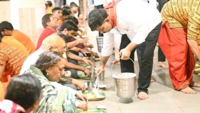 अमरकंटक में 50 हजार से अधिक श्रद्धालुओं कांवड़ियों ने मृत्युंजय आश्रम में ग्रहण की प्रसादी….