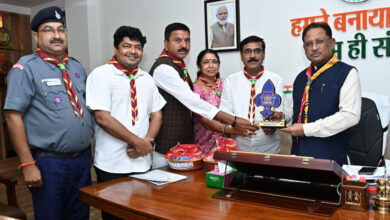 मुख्यमंत्री विष्णुदेव साय से भारत स्काउट्स एवं गाइड्स छत्तीसगढ़ के प्रतिनिधिमंडल ने की मुलाकात….