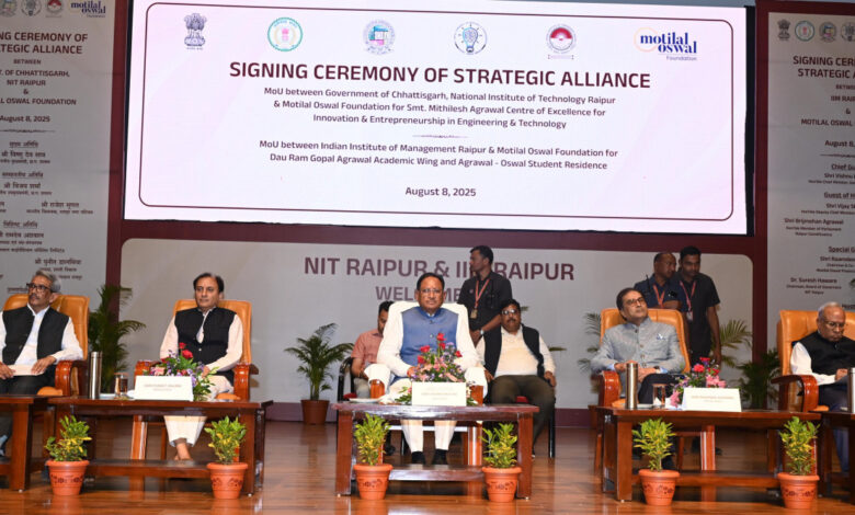 छत्तीसगढ़ में शिक्षा, नवाचार और कौशल विकास के नए युग की शुरुआत : मुख्यमंत्री विष्णुदेव साय…