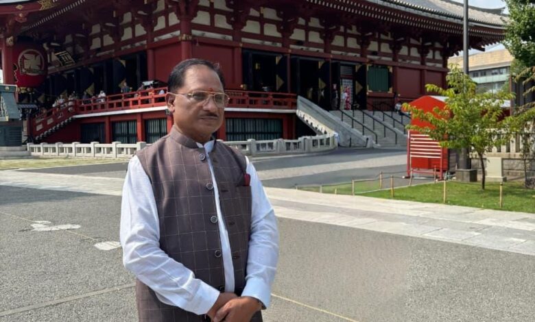 मुख्यमंत्री साय ने जापान पहुंचने के बाद सबसे पहले टोक्यो स्थित ऐतिहासिक असाकुसा मंदिर में की पूजा-अर्चना…. मुख्यमंत्री साय ने जापान पहुंचने के बाद सबसे पहले टोक्यो स्थित ऐतिहासिक असाकुसा मंदिर में की पूजा-अर्चना….