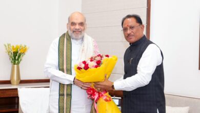 मुख्यमंत्री विष्णुदेव साय ने की केंद्रीय गृहमंत्री अमित शाह से मुलाकात, माओवादी विरोधी अभियानों की सफलता और भविष्य की रणनीति पर हुई चर्चा….