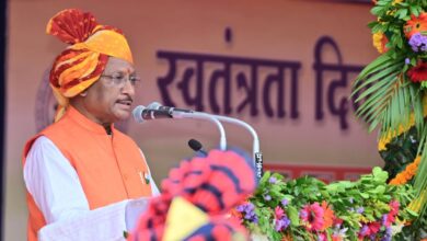 स्वतंत्रता दिवस-2025 : माननीय मुख्यमंत्री श्री विष्णु देव साय का स्वतंत्रता दिवस संदेश- पुलिस परेड ग्राउण्ड ,रायपुर….