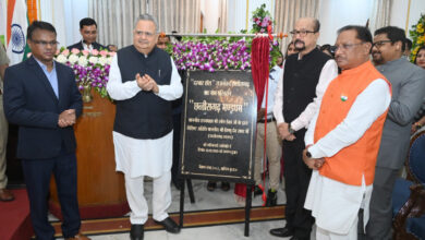 राजभवन के दरबार हॉल का नाम परिवर्तन कर छत्तीसगढ़ मण्डपम किया गया….